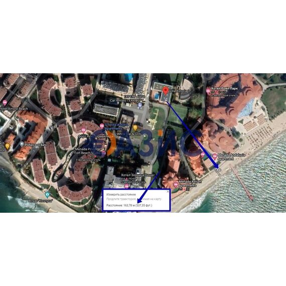 Квартира 2-комнатная 1+1 в Несебре (Елените) площадь 59м² 3 этаж, изображение 19