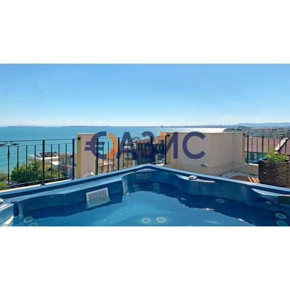Apartment 2-room 1+1 in Nesebar (Sveti Vlas) Bulgaria area 52m² 1 floor