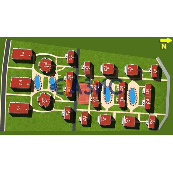 Apartment 1-room in Nesebar (Sveti Vlas) Bulgaria area 36m² 1 floor, 17 image