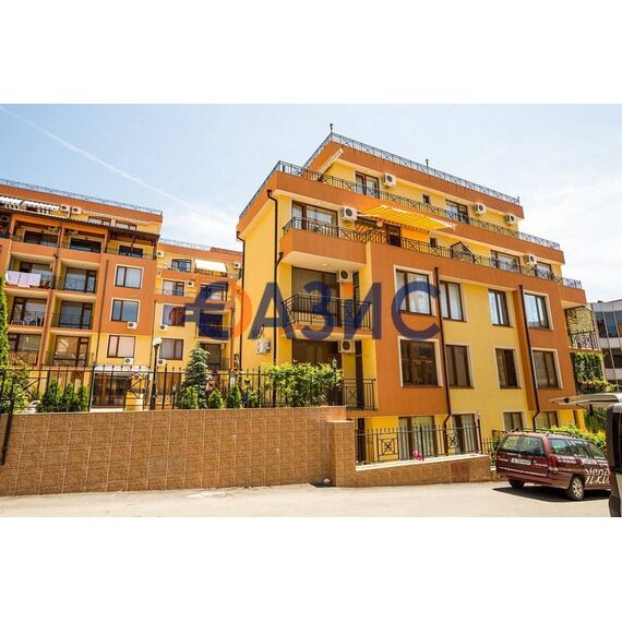 Apartment 2-room 1+1 in Nesebar (Sveti Vlas) Bulgaria area 36m² 1 floor