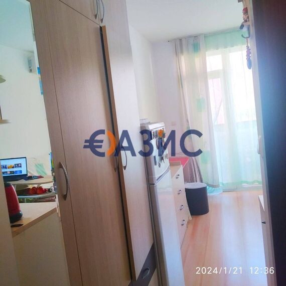 Apartment 1-room in Nesebar (Sunny Beach) Bulgaria area 28m² 2 floor, 6 image