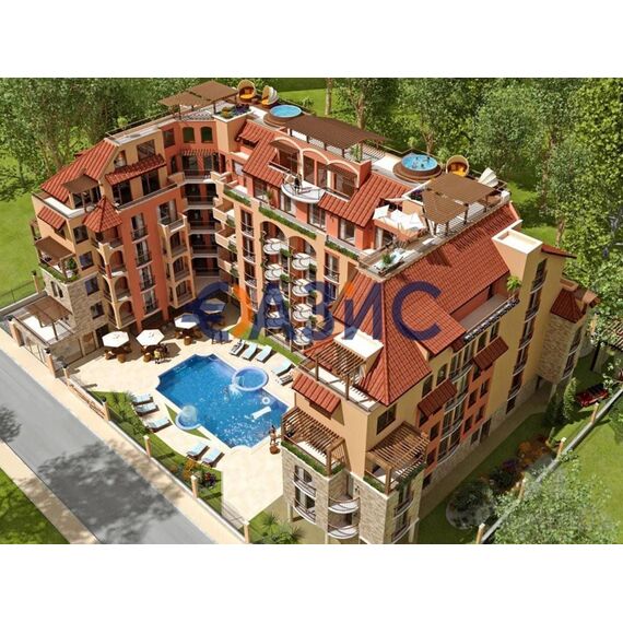 Квартира 1-комнатная в Несебре (Солнечный Берег) площадь 42м² 7 этаж, изображение 18