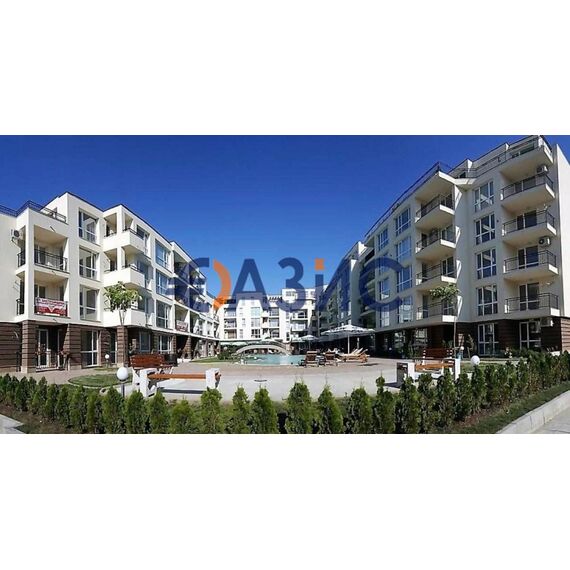 Apartment 2-room 1+1 in Nesebar (Sunny Beach) Bulgaria area 57.4m² 6 floor