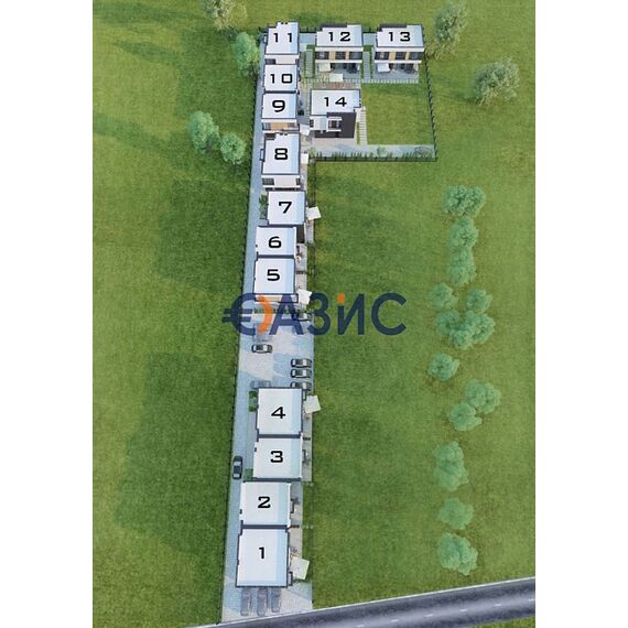 Вилла в Несебре (Равда) площадь 129м² 2-этажный, изображение 15