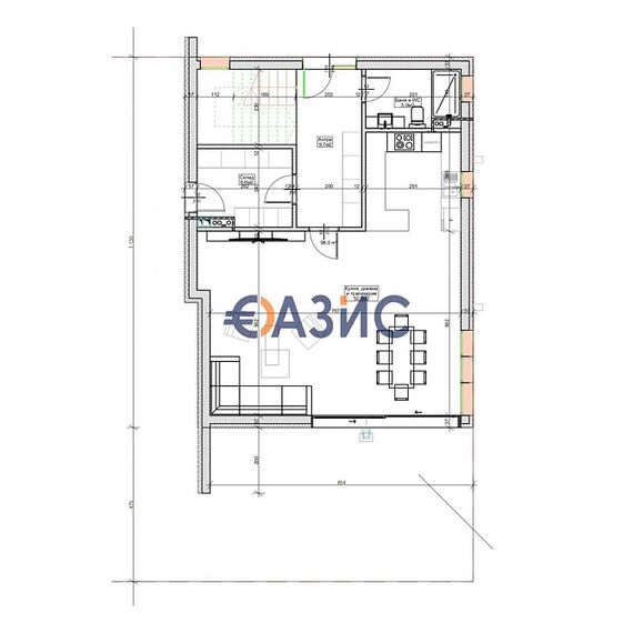 Дом в Бургасе площадь 224м² 3-этажный, изображение 8