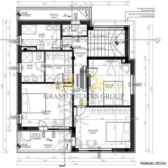 Villa by the sea in Pomorie Bulgaria area 196m² 2 floors, 8 image