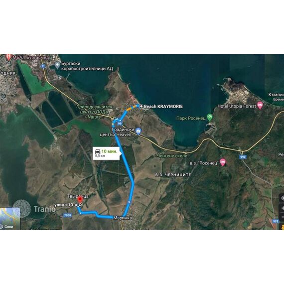 Land in Burgas Bulgaria plot within city limits 647m² , 3 image