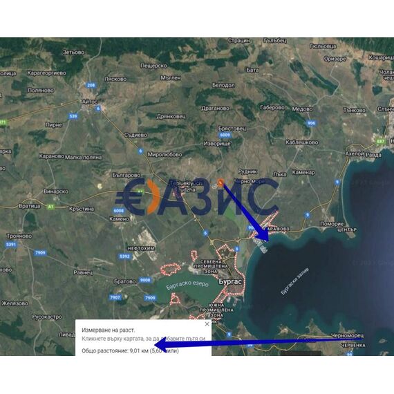 Земля в Бургасе участок в пределах города 8999м², изображение 5