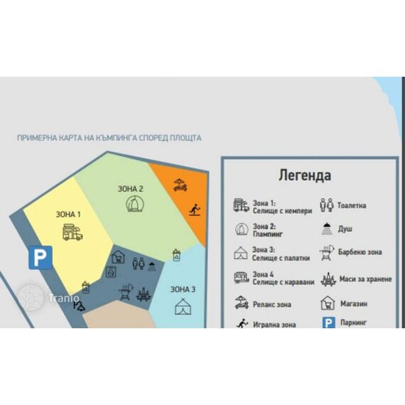 Land in Tsarevo (Ahtopol) Bulgaria plot within city limits 76370m² , 4 image