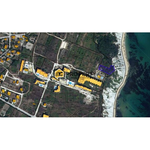 Land by the sea in Byala Bulgaria plot in the suburbs 1670m² , 5 image