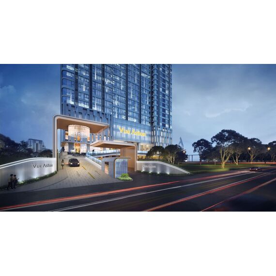 Квартира 1-комнатная студия 1+0 в Пномпене площадь 59.78м² в ЖК Vue Aston, изображение 2