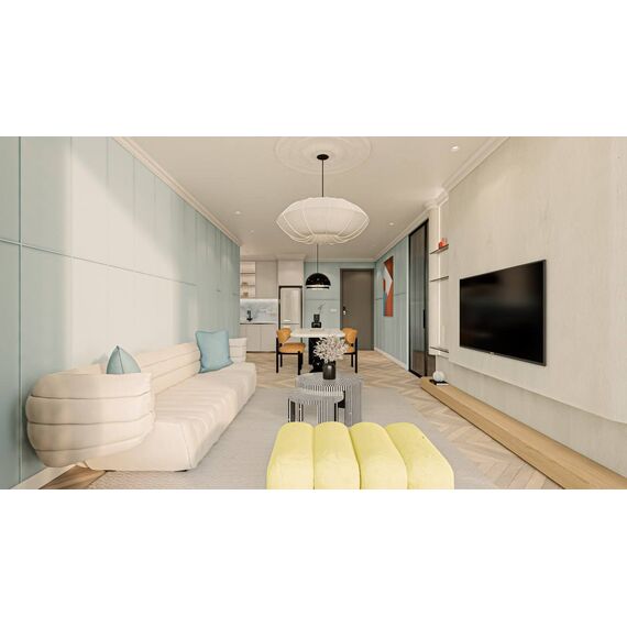 Apartment 1-room 1+1 by the sea in Sihanoukville 36m² 29 floor, 4 image