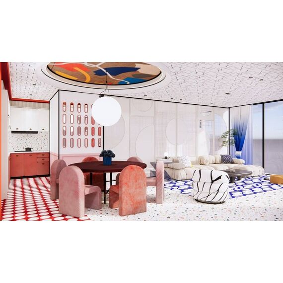 Квартира 2-комнатная 1+1 в горах в Пномпене 60м² 24 этаж, изображение 12
