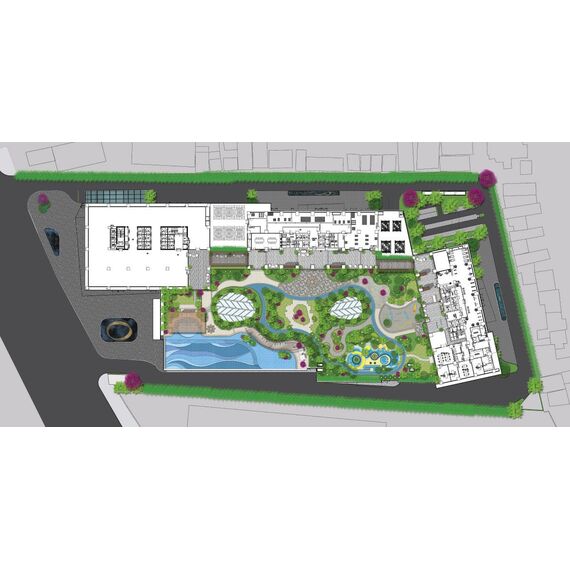 Квартира 1-комнатная студия 1+0 в Пномпене площадь 37.26м² 12 этаж, изображение 6