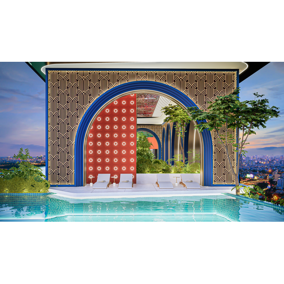 Квартира 2-комнатная 1+1 в Пномпене площадь 73м² 8 этаж, изображение 10