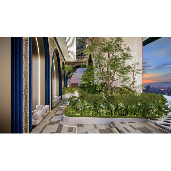 Квартира 1-комнатная студия 1+0 в Пномпене площадь 40м² 8 этаж, изображение 9