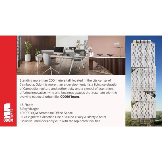Office space in Phnom Penh Cambodia 62m² , 3 image