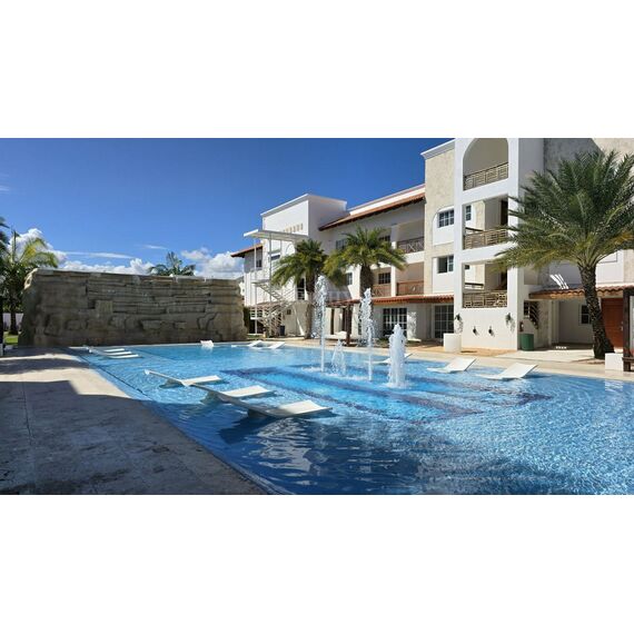 Квартира 2-комнатная 1+1 в Пунта-Кана (Кап-Кана) площадь 36.4м²