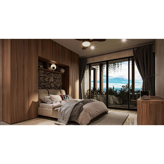 Apartment 2-room 1+1 in Las Terrenas (Las Terrenas) Dominican Republic area 46m² 1 floor