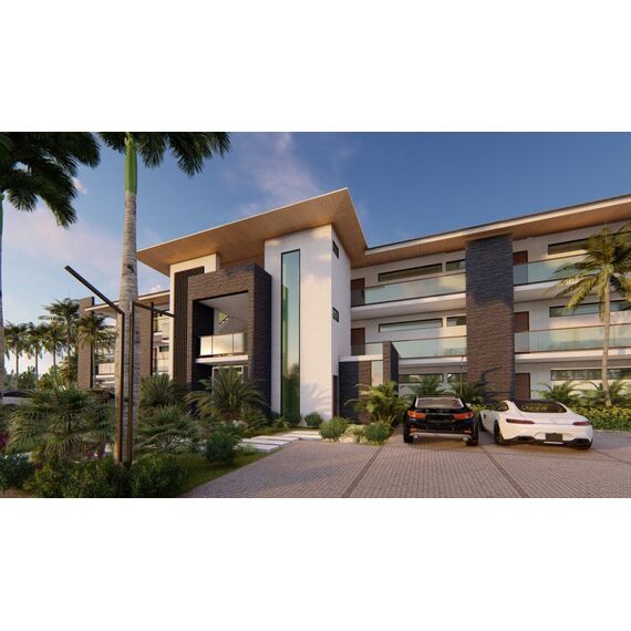 Apartment 3-room 2+1 in Punta Cana (Bavaro) Dominican Republic area 96m²