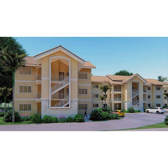 Apartment 2-room 1+1 in Sosua (Sosua) Dominican Republic area 66m²
