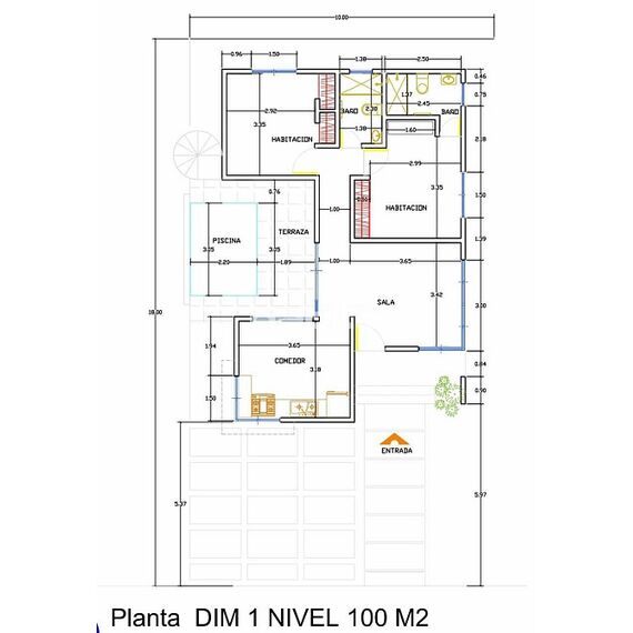 Дом в Пунта-Кана (Пунта-Кана) площадь 100м² 1-этажный, изображение 18