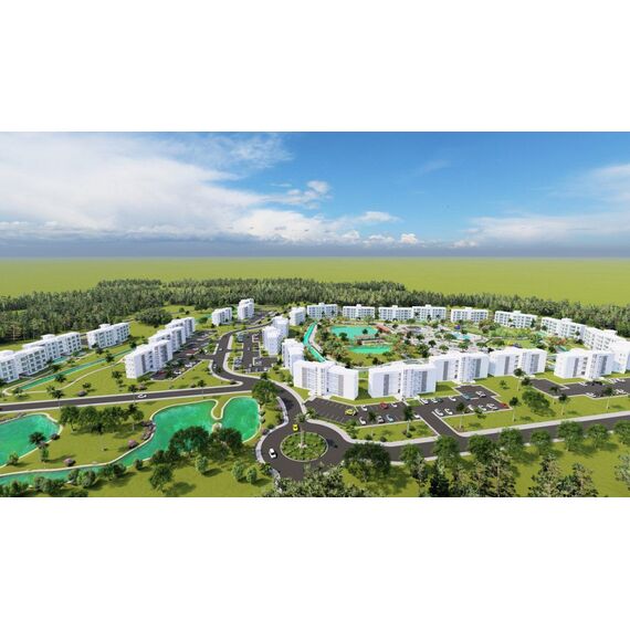 Квартира 1-комнатная студия 1+0 в Сосуа (Сосуа) площадь 41м², изображение 3