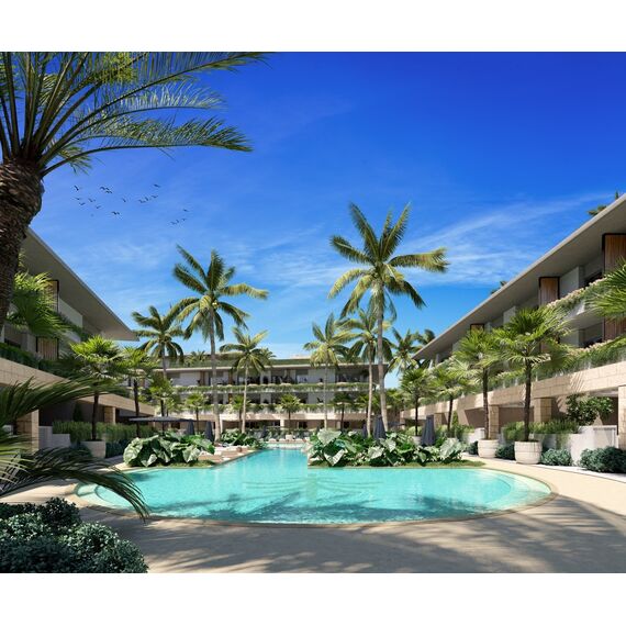 Apartment 1-room 1+0 studio in Punta Cana Dominican Republic area 36m² 2 floor, 4 image