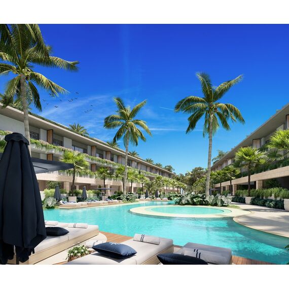 Apartment 1-room 1+0 studio in Punta Cana Dominican Republic area 36m² 2 floor, 3 image