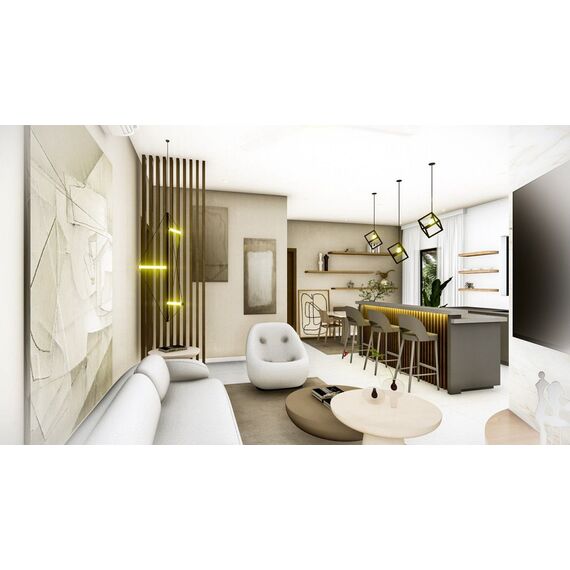 Apartment 2-room 1+1 in Las Terrenas (Las Terrenas) Dominican Republic area 71.5m² 1 floor, 6 image
