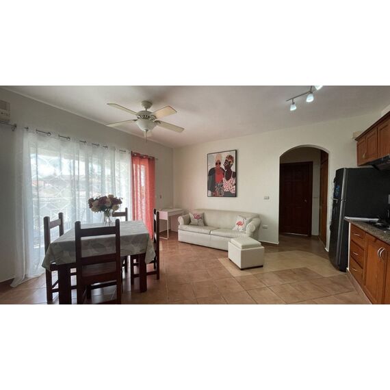 Квартира 2-комнатная 1+1 в Пунта-Кана (Баваро) площадь 55м², изображение 2