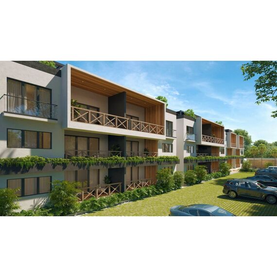 Квартира 2-комнатная 1+1 в Кабарете (Кабарете) площадь 70м², изображение 4