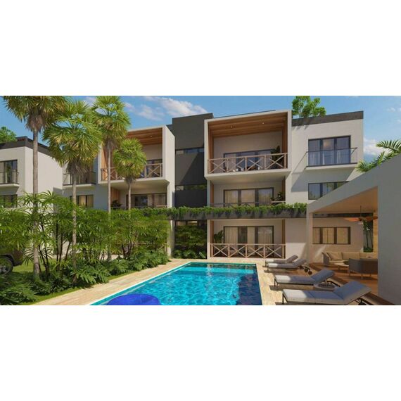 Квартира 2-комнатная 1+1 в Кабарете (Кабарете) площадь 70м², изображение 5