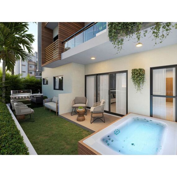 Apartment 2-room 1+1 in Punta Cana (Punta Cana) Dominican Republic area 76m², 3 image