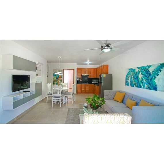 Квартира 2-комнатная 1+1 в Кабарете (Кабарете) площадь 58м², изображение 8