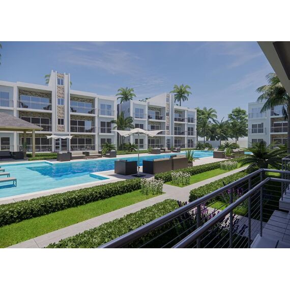 Apartment 3-room 2+1 in Sosua (Sosua) Dominican Republic area 87m², 9 image