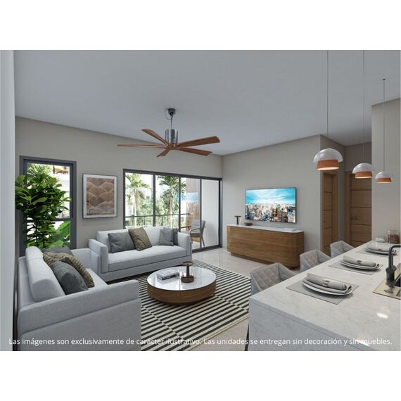 Apartment 2-room 1+1 in Punta Cana (Punta Cana) Dominican Republic area 76m², 4 image