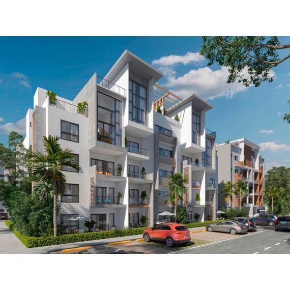 Apartment 2-room 1+1 in Punta Cana (Punta Cana) Dominican Republic area 76m², 2 image