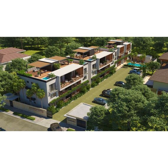 Квартира 2-комнатная 1+1 в Кабарете (Кабарете) площадь 70м², изображение 7