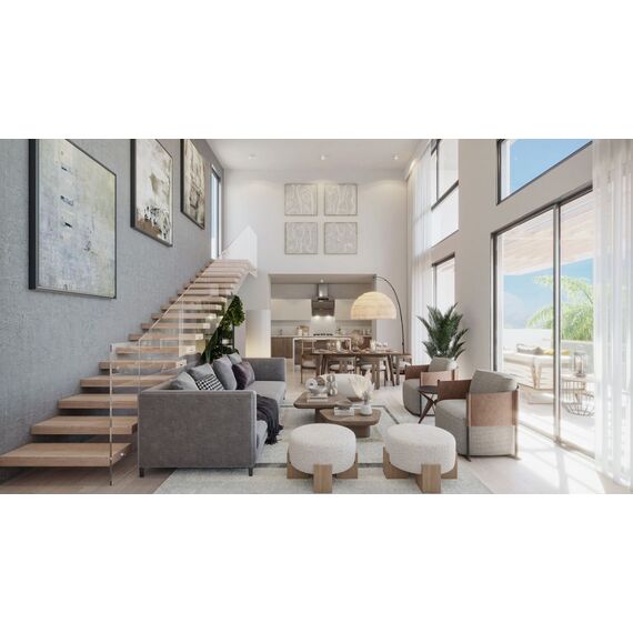 Квартира 2-комнатная 1+1 в Пунта-Кана (Баваро) площадь 60м², изображение 10