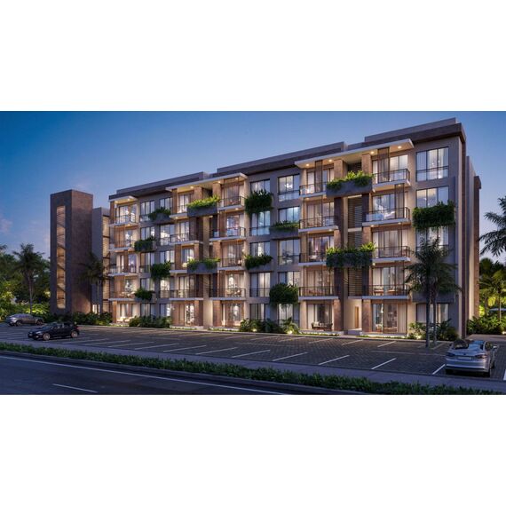 Квартира 2-комнатная 1+1 в Пунта-Кана (Пунта-Кана) площадь 65м² 2 этаж, изображение 9
