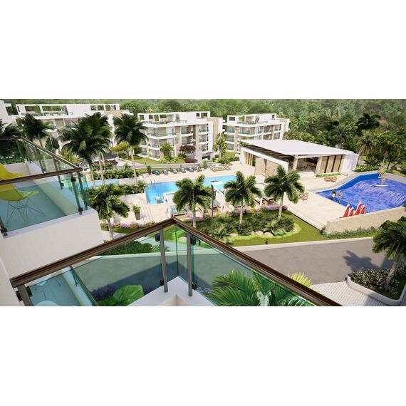 Apartment 3-room 2+1 in Cabarete (Cabarete) Dominican Republic area 140m², 3 image