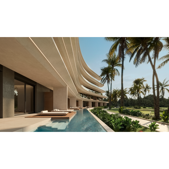 Apartment 2-room 1+1 in Punta Cana (Punta Cana) Dominican Republic area 64m² , 5 image