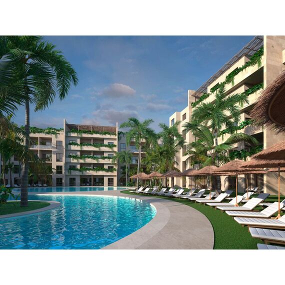 Apartment 2-room 1+1 in Punta Cana (Punta Cana) Dominican Republic area 62m² , 15 image