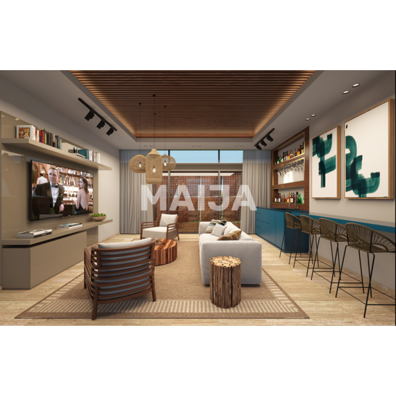 Квартира 2-комнатная 1+1 в Пунта-Кана (Кап-Кана) площадь 140.2м² 6 этаж, изображение 8