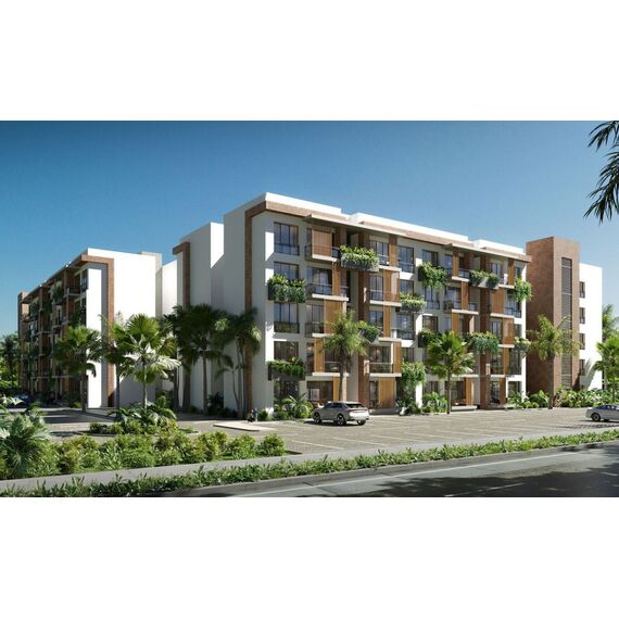 Apartment 2-room 1+1 in Punta Cana (Punta Cana) Dominican Republic area 65m², 4 image