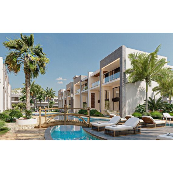 Квартира 2-комнатная 1+1 в центре Кирении площадь 80м²