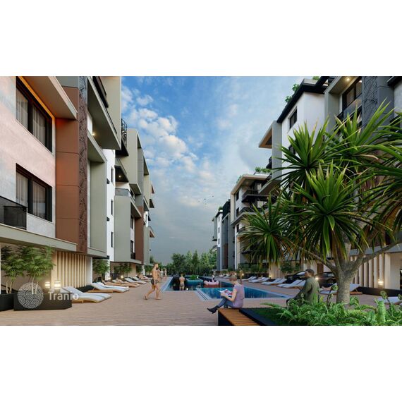 Квартира 2-комнатная 1+1 в центре Кирении площадь 60м², изображение 3
