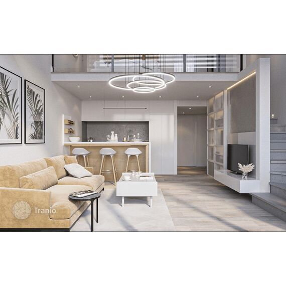 Квартира 2-комнатная 1+1 в центре Кирении площадь 96м², изображение 3