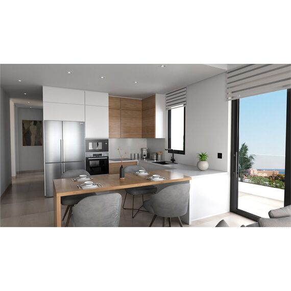 Квартира 3-комнатная в Кония (Пафос) Кипр площадь 50м² , изображение 2